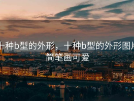 十种b型的外形，十种b型的外形图片简笔画可爱