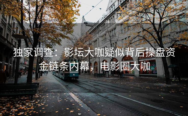 独家调查：影坛大咖疑似背后操盘资金链条内幕，电影圈大咖