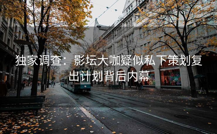 独家调查：影坛大咖疑似私下策划复出计划背后内幕